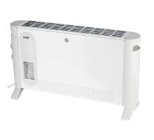 Přímotopný konvektor 750 / 1250 / 2000 W, s ventilátorem TURBO, přenosný